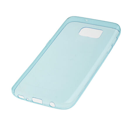 Samsung Galaxy S7 Ultra Slim Silikon Kılıf - Mavi