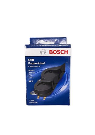 BOSCH ÇİFT FİŞLİ DADAT KORNA SETİ 0986AH0706 HER ARACA UYUM SAĞLAR