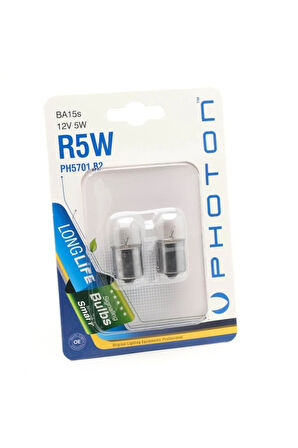 R5w 12v 67 Duy Oto Park Ampülü Photon Blister