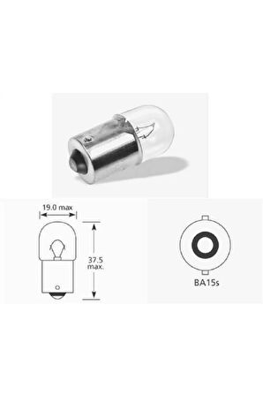 R5w 12v 67 Duy Oto Park Ampülü Photon Blister