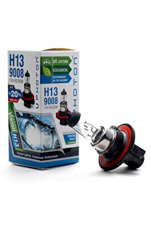 H13 9008 Oto Halojen Ampul 12v 60/55w Photon Ph5513ll Uyumlu