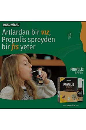 Propolisli Boğaz Spreyi 20 ml Kekik Ekinezya Okaliptus Ilaveli