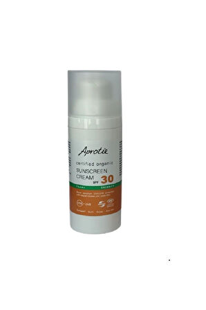 Sunscreen Cream Organik güneş kremi SPF 30