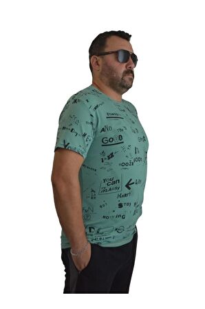 Erkek Bisiklet Yaka Tişört