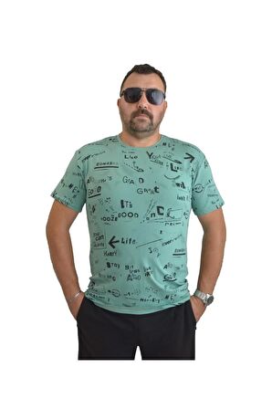 Erkek Bisiklet Yaka Tişört