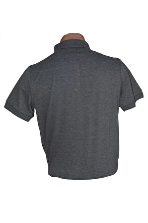 Erkek Polo Yaka Gizli Düğmeli Tişört