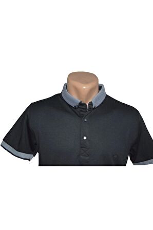 Erkek Polo Yaka Çıtçıtlı Tişört