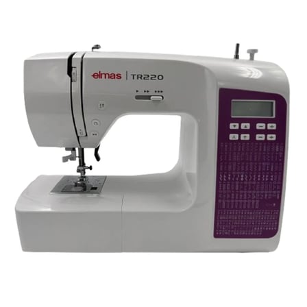 Elmas Tr220 Elektronik Dikiş Makinesi (Uzatma Tablalı)- Mor