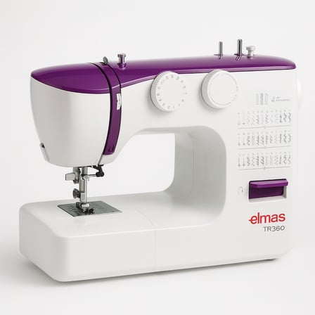 Elmas Tr360 Dikiş Makinesi (Uzatma Tabla Hediyeli) - Mor