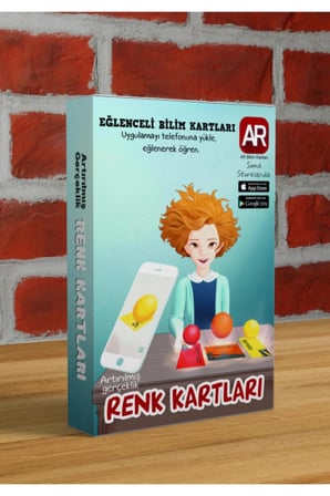 TRT ÇOCUK PIRIL Arttırılmış Gerçeklik (AR) Destekli Renk Kartları