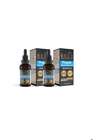 Beeo %10 Suda Çözünebilir Propolis Damla 2*20 ml