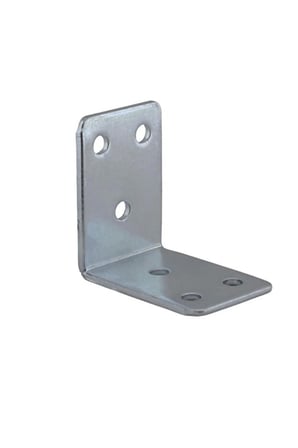 8’li 45x45x30 Metal L Köşe Bağlantı Aparatı 45x45x30 mm Vida Dahil Mobilya Raf Dolap Sabitleme 