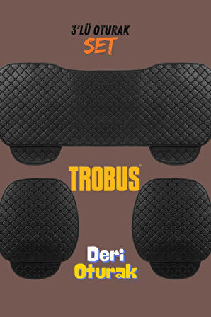 Araba Koltuk Minderi Arka Oturak Minder Siyah Siyah