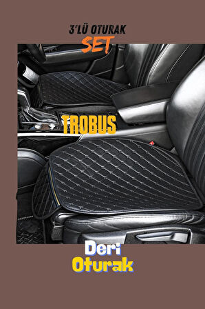 Araba Koltuk Minderi Arka Oturak Minder Siyah Siyah