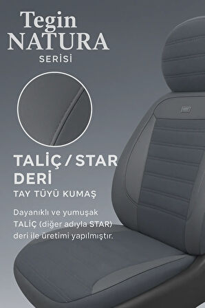 Mercedes E Serisi (W212/W213) 2009–2023 Natura Serisi Raşel Füme Koltuk Kılıfı