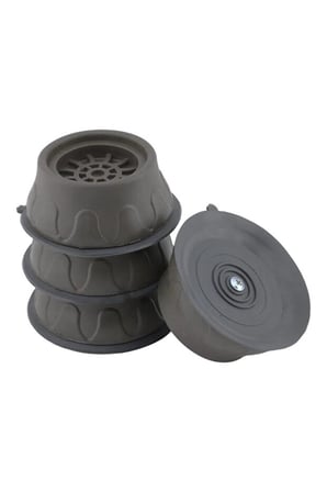 8 Adet Titreşim Önleyici Makine Ayağı 6 cm İç Çap 4 cm Yükseklik Kaymaz Tabanlı