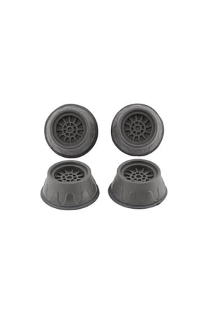 8 Adet Titreşim Önleyici Makine Ayağı 6 cm İç Çap 4 cm Yükseklik Kaymaz Tabanlı