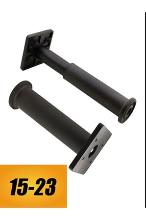 10’lu Koltuk Ayağı ve Mobilya Kulp Seti 5 Ayarlı Ayak + 5 Adet 160 mm Kulp