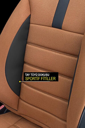 Volvo S60 Sedan 2013  Aracınıza Uyumlu Taba Başak Serisi Tay Tüyü