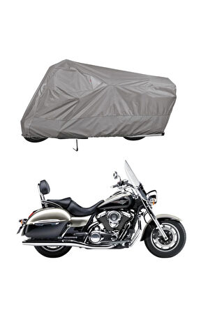Kawasaki VN 1700 Nomad Çantalı  Motor Motosiklet Brandası Bağlantı Tokalı 4 Mevsim Su Geçirmez