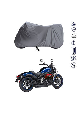 Kawasaki Vulcan S Motor Motosiklet Brandası Bağlantı Tokalı 4 Mevsim Su Geçirmez