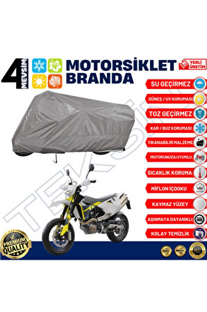 Husqvarna Super   Motor Motosiklet Brandası Bağlantı Tokalı 4 Mevsim Su Geçirmez