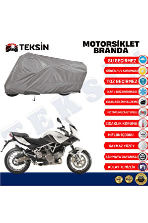 Aprilia Mana 850 Gt   Motor Motosiklet Brandası Bağlantı Tokalı 4 Mevsim Su Geçirmez