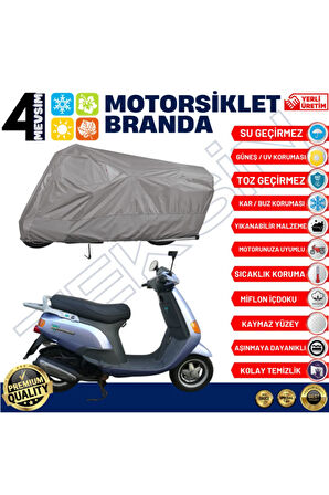 Piaggio Skipper 150   Motor Motosiklet Brandası Bağlantı Tokalı 4 Mevsim Su Geçirmez