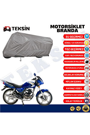 Ramzey Qm 125 T  Motor Motosiklet Brandası Bağlantı Tokalı 4 Mevsim Su Geçirmez
