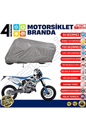 Tm Racing Smr 250 Fes Arka Çanta Uyumlu   Motor Motosiklet Brandası Bağlantı Tokalı 4 Mevsim Su Geçirmez