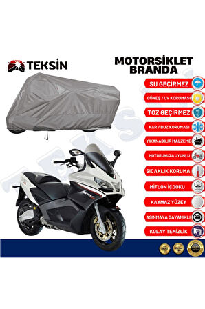 Aprilla Sr 850 Uyumlu  Motor Motosiklet Brandası Bağlantı Tokalı 4 Mevsim Su Geçirmez