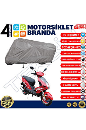Apachi Cobra 125   Motor Motosiklet Brandası Bağlantı Tokalı 4 Mevsim Su Geçirmez