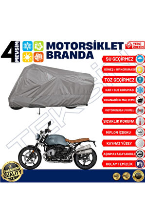 Bmw R Nine T   Motor Motosiklet Brandası Bağlantı Tokalı 4 Mevsim Su Geçirmez