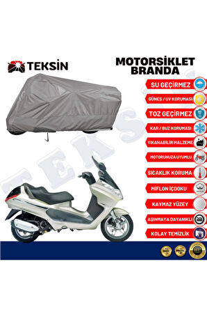 Piaggio X8 200  Motor Motosiklet Brandası Bağlantı Tokalı 4 Mevsim Su Geçirmez