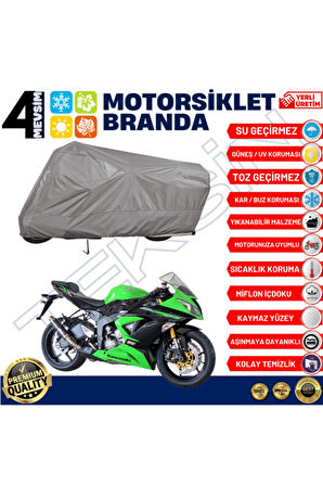 Kawasaki Ninja Zx 636   Motor Motosiklet Brandası Bağlantı Tokalı 4 Mevsim Su Geçirmez