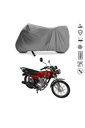 Rmg Moto Gusto Star 100  Motor Motosiklet Brandası Bağlantı Tokalı 4 Mevsim Su Geçirmez