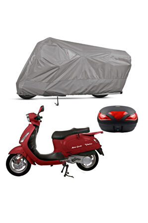 RMG Venice Arka Çanta Uyumlu  Motor Motosiklet Brandası Bağlantı Tokalı 4 Mevsim Su Geçirmez
