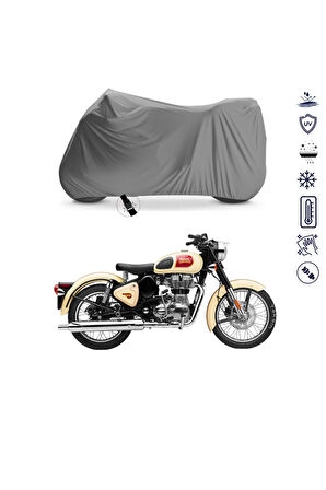 Royal Enfield Classic 500 Motor Motosiklet Brandası Bağlantı Tokalı 4 Mevsim Su Geçirmez