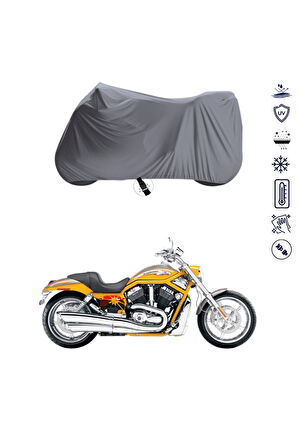 Harley-Davidson VRSC V-Rod Motor Motosiklet Brandası Bağlantı Tokalı 4 Mevsim Su Geçirmez
