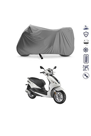 Piaggio FLY 150 Motor Motosiklet Brandası Bağlantı Tokalı 4 Mevsim Su Geçirmez