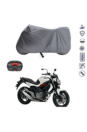 SUZUKİ SV650A Arka Çanta Uyumlu  Motor Motosiklet Brandası Bağlantı Tokalı 4 Mevsim Su Geçirmez