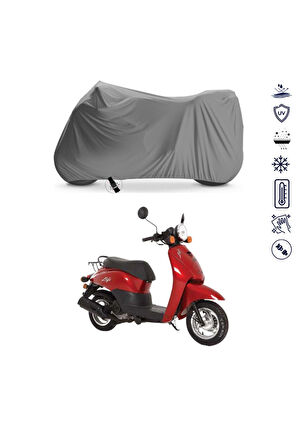Vitello Life 80 Motor Motosiklet Brandası Bağlantı Tokalı 4 Mevsim Su Geçirmez