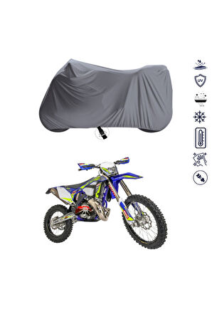 Sherco Enduro 250 Cross Uyumlu  Motor Motosiklet Brandası Bağlantı Tokalı 4 Mevsim Su Geçirmez