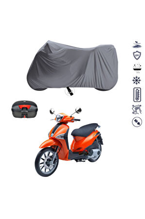 Piaggio Liberty 150  Motor Motosiklet Brandası Bağlantı Tokalı 4 Mevsim Su Geçirmez