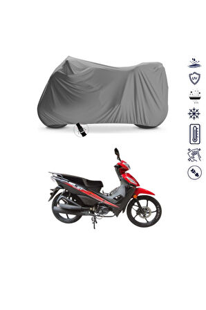 Stmax Mega 100  Motor Motosiklet Brandası Bağlantı Tokalı 4 Mevsim Su Geçirmez