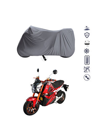 Kral KR-100-2 Arka Çanta Uyumlu  Motor Motosiklet Brandası Bağlantı Tokalı 4 Mevsim Su Geçirmez