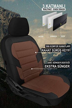 Renault Clio4 Sport Tourer Station Wagon 2013  Füme Aracınıza Uyumlu Cazibe Serisi Pike Kumaş