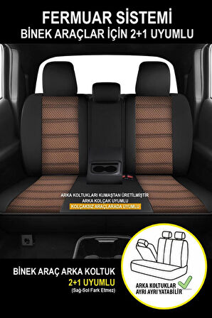 Nissan Note Hatchback 2006-2012  Aracınıza Uyumlu Taba Ferah Serisi Jakar Terletmez