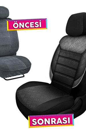 Renault Brodway Sedan 1981-1999 Uyumlu Füme Gofluxe Serisi Serisi Dokuma
