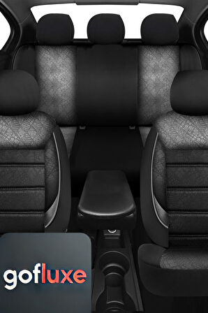 Volkswagen Polo Tridline Hatchback 2012-2017 Uyumlu Kırmızı Gofluxe Serisi Serisi Dokuma